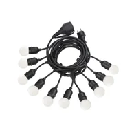 Lampy ogrodowe - Ideal Lux Girladna FIESTA SP10 czarna 246796 246796/IL - miniaturka - grafika 1