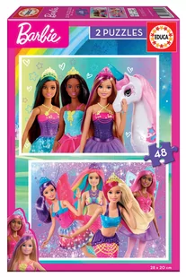 Puzzle, Educa, Barbie, 96 el. - Puzzle - miniaturka - grafika 1