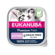 Mokra karma dla kotów - Eukanuba Grain Free  kitten lamb 85g - miniaturka - grafika 1