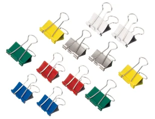 MAUL 2141699 spinacz Stal 12 szt. - Spinacze i klipsy do papieru - miniaturka - grafika 1