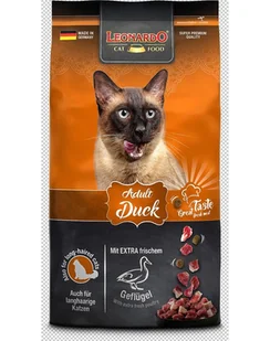 LEONARDO Adult Duck Rice sucha karma z kaczką dla kotów 1,8 kg - - Sucha karma dla kotów - miniaturka - grafika 1