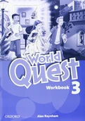 Podręczniki dla szkół podstawowych - Raynham Alex World quest 3 workbook - miniaturka - grafika 1
