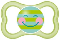 Smoczki uspokajające - Mam Baby smoczek uspokajający AIR Printed 6+ ZIELONY - MAM smoczek uspokajaj - miniaturka - grafika 1