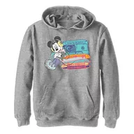 Bluzy dla chłopców - Disney Mickey Tapes chłopięca bluza z kapturem (1 opakowanie), Sportowy wrzos, XL - miniaturka - grafika 1