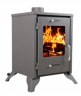 Techlive Kominek wolnostojacy 6-10kW na drewno - spełnia anty-smogowy EkoProjekt 65880074 - Kominki wolnostojące - miniaturka - grafika 4