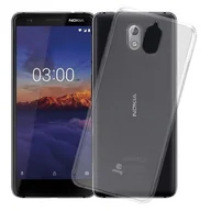 Etui i futerały do telefonów - Crong Crong Crystal Slim Cover - Etui Nokia 3.1 (przeroczysty) - miniaturka - grafika 1