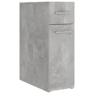 Szafki do salonu - vidaXL Szafka apteczna, szarość betonu, 20x45,5x60 cm, płyta wiórowa - miniaturka - grafika 1