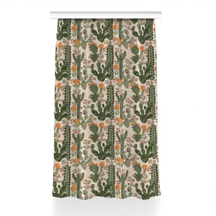 Zasłona gotowa wzór 150x240 cm Pomarańczowy kaktus, Fabricsy - Zasłony Zasłona gotowa wzór 150x240 cm Pomarańczowy kaktus, Fabricsy - Zasłony - miniaturka - grafika 1