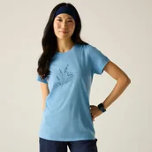 Koszulki i topy damskie - Regatta Koszulka damska Escade Niebieski, Merino Wool, Rozmiar: 38 - miniaturka - grafika 1