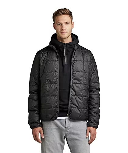 G-STAR RAW Kurtka męska lekka pikowana, Czarny (Dk Black D18970-b958-6484), L