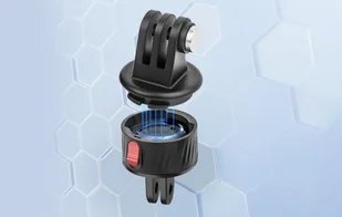 Adapter magnetyczny PULUZ PU706B do kamer sportowych - Kamery cyfrowe - akcesoria - miniaturka - grafika 3