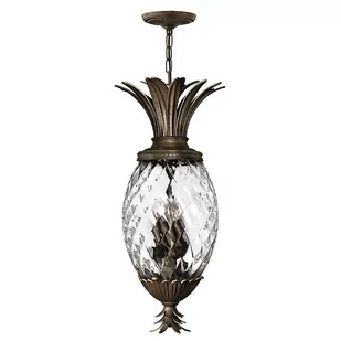 Elstead Lighting Plantation 4Lt Pentant Pearl Bronze HK/PLANT4/P PZ Elstead lampa wisząca stylowa abażurowa HK/PLANT4/P PZ ) - Lampy sufitowe - miniaturka - grafika 1