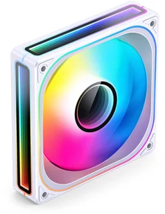 Jonsbo ZB-120 Lüfter, Reverse Blade, PWM, ARGB - 120mm, weiß ZB-120WR - Wentylatory komputerowe - miniaturka - grafika 1