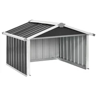 Altany ogrodowe - vidaXL Garaż dla kosiarki robotycznej, 92x97x63 cm, stal, antracytowa 150909 - miniaturka - grafika 1