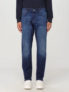 Jeansy slim fit męskie Calvin Klein J30J3259801BJ 32/31 Granatowe (8720639440665) - Spodnie męskie - miniaturka - grafika 1