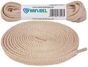 Akcesoria obuwnicze - Sznurówki Sznurowadła Beżowe płaskie 120cm - miniaturka - grafika 1