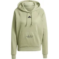Bluzy damskie - adidas Damska bluza z kapturem GRAFICZNA GRAFICZNA FRANCUSKA TERRY LOOSE HOODIE, XXL - miniaturka - grafika 1