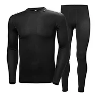 Koszulki męskie - Helly Hansen męska bielizna funkcyjna HH Comfort Dry 2-Pack, czarny, XL 48676 - miniaturka - grafika 1