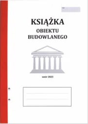 książka obiektu budowlanego - wydanie 2023 (2021.2351) [Pu/Pb-50] - Druki akcydensowe - miniaturka - grafika 1