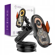 Pozostałe akcesoria do telefonów - AUTOMATYCZNY Uchwyt Samochodowy na Kokpit ŁADOWARKĄ INDUKCYJNĄ Spacetronik - miniaturka - grafika 1