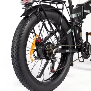 Rower elektryczny Ridstar H26 Pro, grube opony 26*4,0 cali, silnik 1000W, bateria 48V/20Ah, maks. prędkość 36 mil na godzinę - Rowery elektryczne - miniaturka - grafika 11