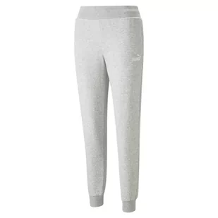 Spodnie dresowe damskie Puma ESS Elevated szare 67378904-XL - Dresy damskie - miniaturka - grafika 1