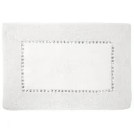 Dywaniki łazienkowe - Dywanik łazienkowy Chic 378046 Prostokątny Biały - miniaturka - grafika 1