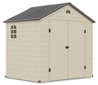 Altany ogrodowe - Domek Ogrodowy Vermont 8X6 Beige - miniaturka - grafika 1