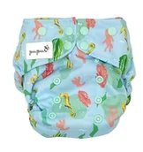 Pieluchy - Pieluszka z kieszonką OS dwurzędowa, KONIK MORSKI - miniaturka - grafika 1