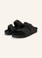 Klapki i japonki damskie - Birkenstock Klapki Arizona Stealth Buckle schwarz - miniaturka - grafika 1
