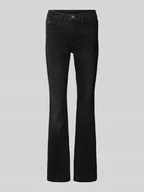 Spodnie damskie - Jeansy z poszerzaną nogawką i wpuszczanymi kieszeniami model ‘DREAM BOOT AUTHENTIC’ - miniaturka - grafika 1