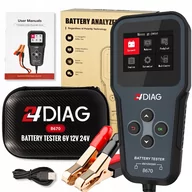 Diagnostyka samochodowa - Tester Do Akumulatorów Baterii 6V 12V 24V 2-220AH - miniaturka - grafika 1