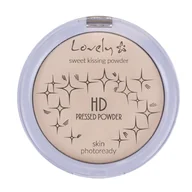 Pudry do twarzy - Lovely HD Pressed Powder transparentny matujący puder do twarzy z olejem jojoba 10g - miniaturka - grafika 1