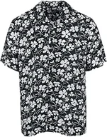 Koszule męskie - Urban Classics Koszula męska z wiskozy AOP Resort Shirt whiteflower 4XL, Whiteflower, 4XL - miniaturka - grafika 1