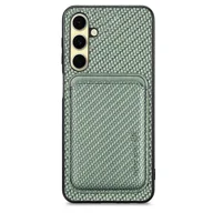 Etui i futerały do telefonów - Etui na telefon Samsung Galaxy A56 5G z magnetycznym, odłączanym uchwytem na karty i tylną pokrywą – zielone Wielobarwny Green - miniaturka - grafika 1