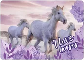 Podkładki na biurko - Mata na stół DERFORM Konie25 - miniaturka - grafika 1