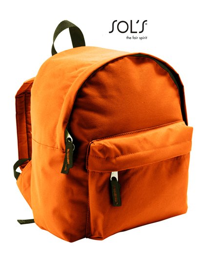 SOLs Bags 70101 Plecak dziecięcy Rider 12 x 25 x 30 cm - Kolor: Pomarańczowy - Rozmiar: 12 x 25 x 30 cm
