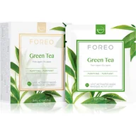 Maseczki do twarzy - FOREO Oczyszczająca maseczka Green Tea UFO - miniaturka - grafika 1