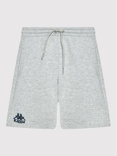 Kappa Szorty sportowe 705423J Szary Regular Fit - Spodenki damskie - miniaturka - grafika 1