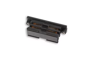 Maxlight Wewnętrzny ŁĄCZNIK szynoprzewodu 4 wires Track Straight INNER Connector MHT1-I-BK do systemu 3-fazowego 230V czarny - Akcesoria do oświetlenia - miniaturka - grafika 1