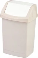 Kosze biurowe - KOSZ NA ŚMIECI CLICK IT 25L UCHYLNY CURVER BEŻ - miniaturka - grafika 1