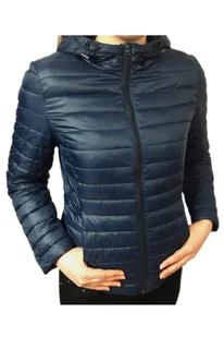 WRANGLER NYLON JACKET NAVY - Kurtki damskie - miniaturka - grafika 1