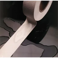 Wyposażenie miejsc publicznych - HESKINS Taśmy antypoślizgowe, środowisko mokre, 100 mm x 18,3 m, czarna H3405-AS/100/Black - miniaturka - grafika 1