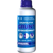 Grunty do ścian - Grunt szybkoschnący GRUNTOLIT-W 1 l KREISEL - miniaturka - grafika 1