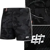 Kimona, stroje i obuwie - Krótkie Spodenki Męskie Extreme Hobby Athletic Havoc Czarne R. Xxxl - miniaturka - grafika 1