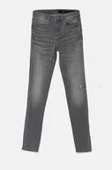 Spodnie damskie - Armani Exchange jeansy damskie kolor szary 6DYJ69 Y18PZ - miniaturka - grafika 1