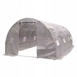 4iQ Tunel Foliowy Szklarnia 3x6m PREMIUM z Siatką PE - Agrowłókniny - miniaturka - grafika 1