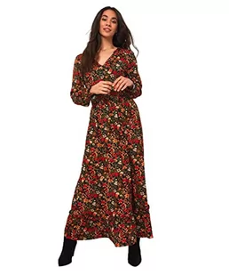 Joe Browns Damska jesienna sukienka z dekoltem w serek, casualowa, wielokolorowa, 12, multi, 38 - Sukienki - miniaturka - grafika 1