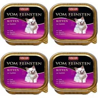 Mokra karma dla kotów - Animonda Vom Feinsten Kitten smak: z jagnięciną 6 x 100g - miniaturka - grafika 1
