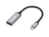 Adaptery i przejściówki - Equip 133491 adapter kablowy 0,15 m USB Type-C HDMI Czarny, Szary - miniaturka - grafika 1